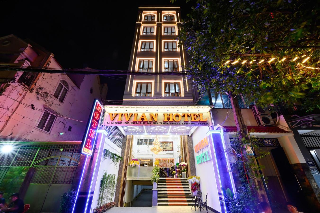 Vivian Airport Hotel Saigon Ho-Chi-Minh-Stadt Exterior foto