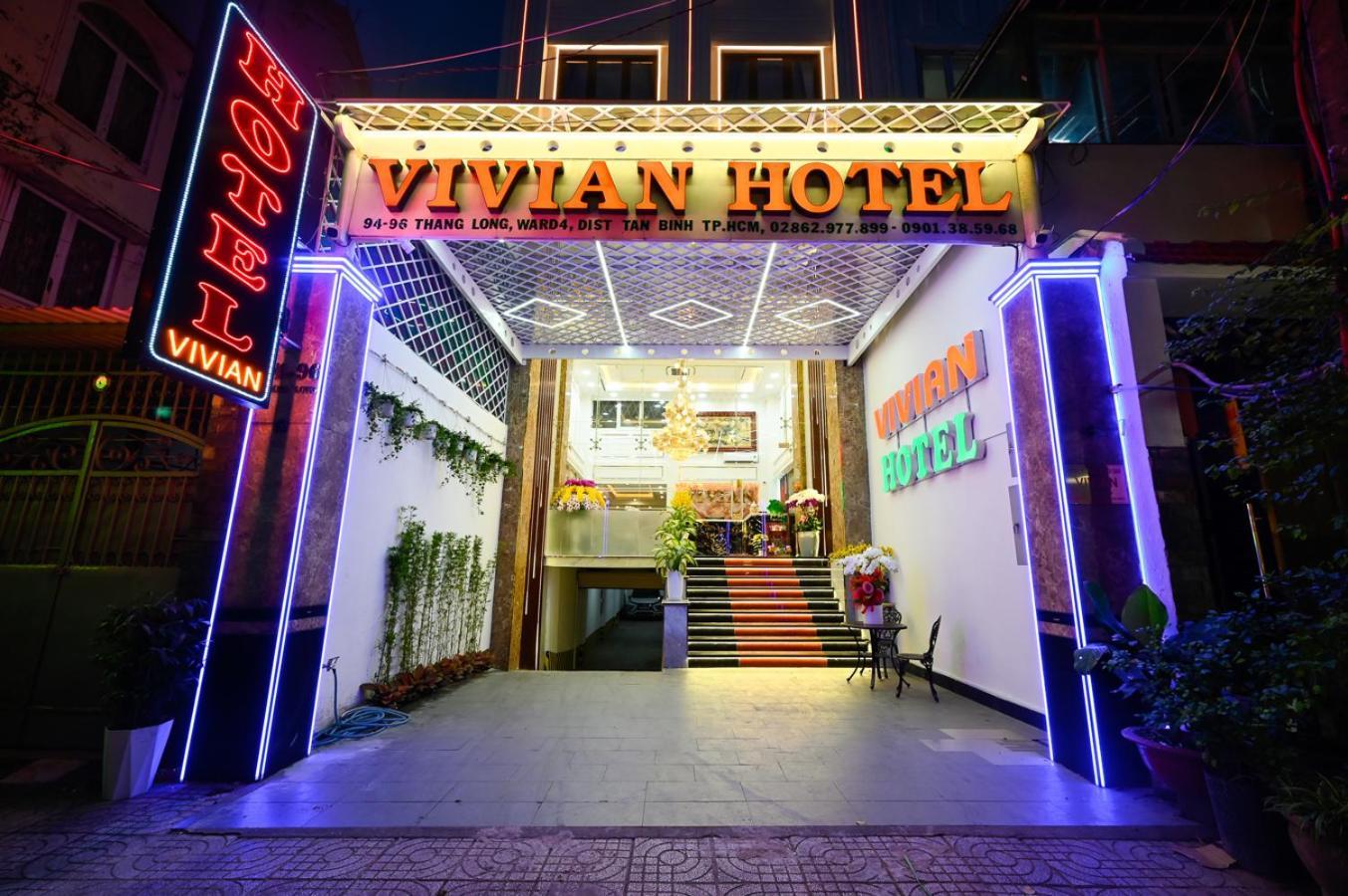 Vivian Airport Hotel Saigon Ho-Chi-Minh-Stadt Exterior foto